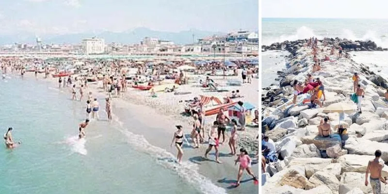 Le vacanze estive degli italiani negli scatti di Massimo Vitali