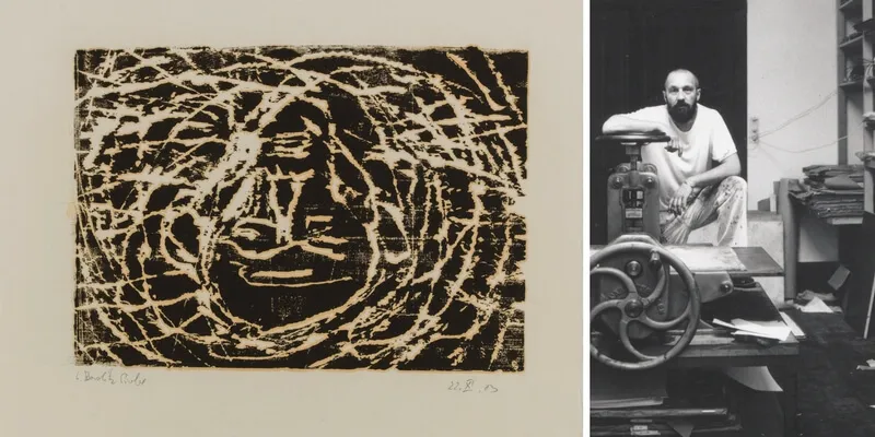 A Carpi in mostra le xilografie dell'artista Georg Baselitz
