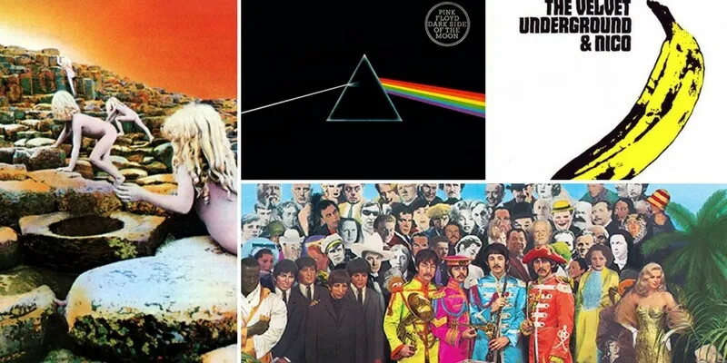 Le 9 copertine di album rock che possono considerarsi opere d'arte