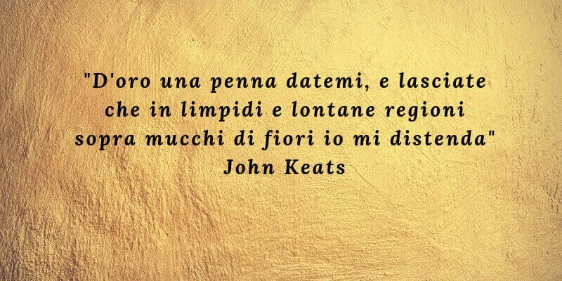 John Keats, le poesie più belle