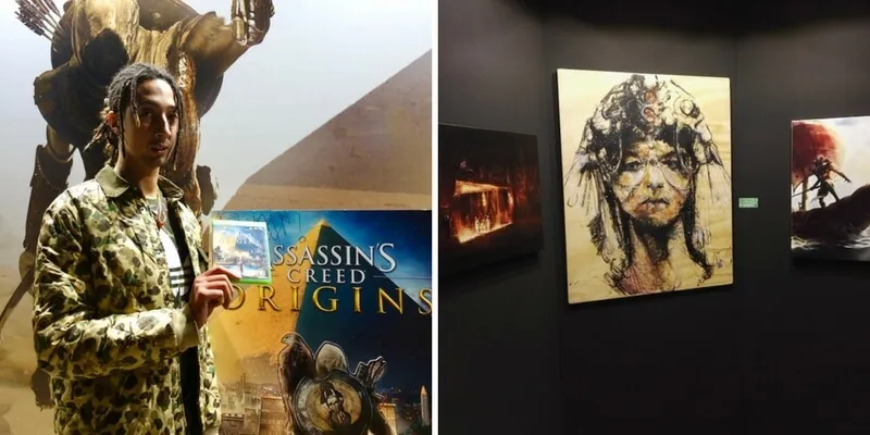 Assassin's Creed Origins protagonista a Lucca Comics & Games con Ghali