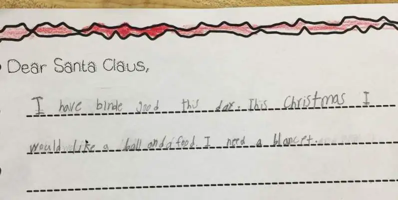 La lettera di Natale della bambina del Texas che ha commosso il web