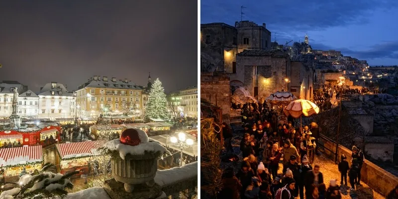 Le città italiane in cui meglio si vive l'atmosfera natalizia