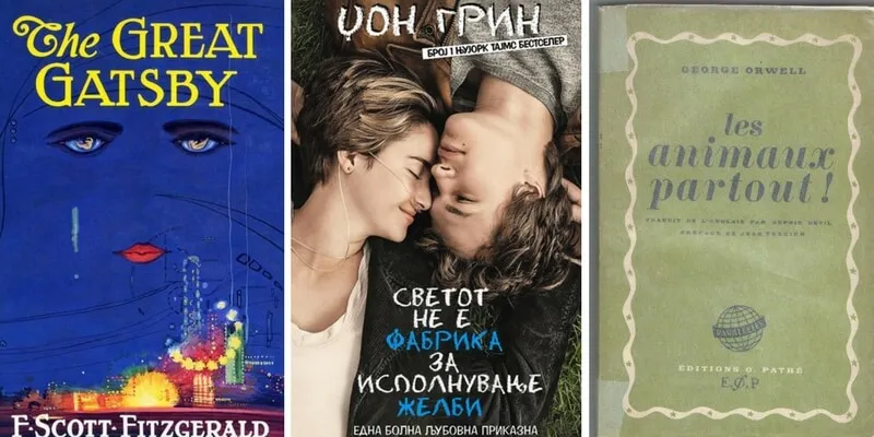 I libri che hanno titoli completamente diversi nelle altre lingue
