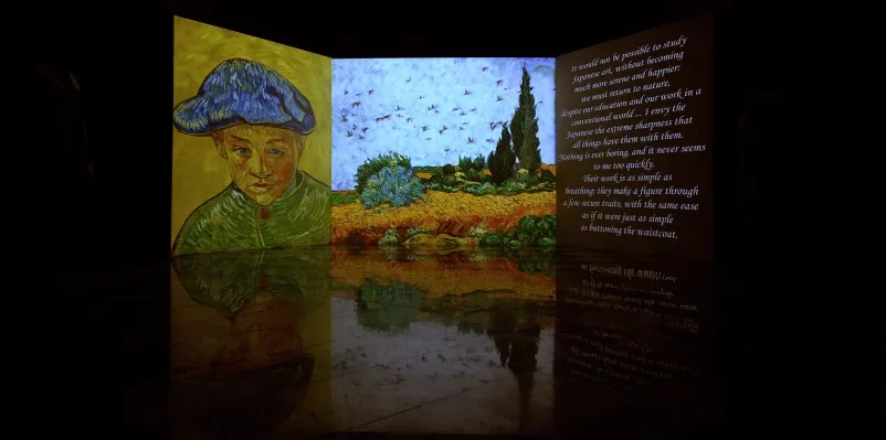 Venezia presenta la mostra multimediale tra le opere di Van Gogh