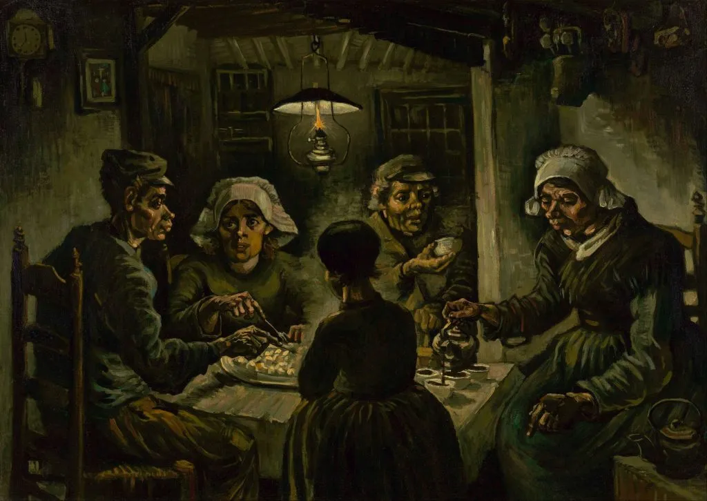 Vincent van Gogh The potato eaters Google Art Project 5776925