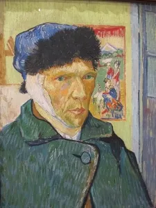 Autoritratto con orecchio bendato - Vincent Van Gogh