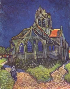 La chiesa di Auvers - Vincent van Gogh