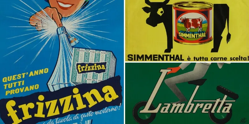 Il boom economico del dopoguerra in mostra attraverso la creatività pubblicitaria