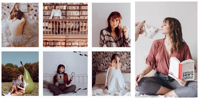 "Instagram made me read a lot more", interview with Bookishbronte