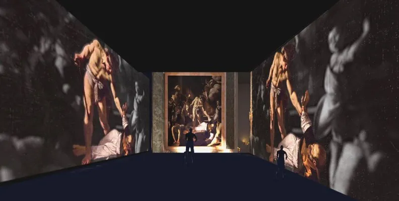 Il mondo di Caravaggio in una mostra multimediale a Milano