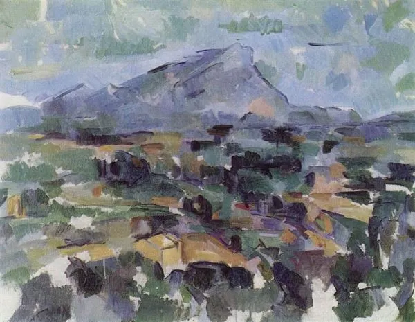 Cezanne Montagna saint victoire