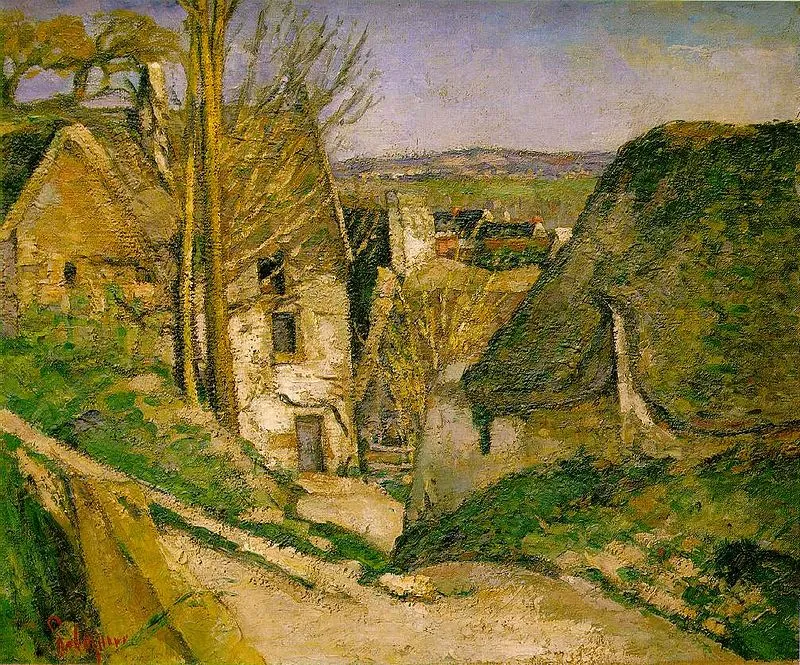 Paul Cezanne casa impiccato