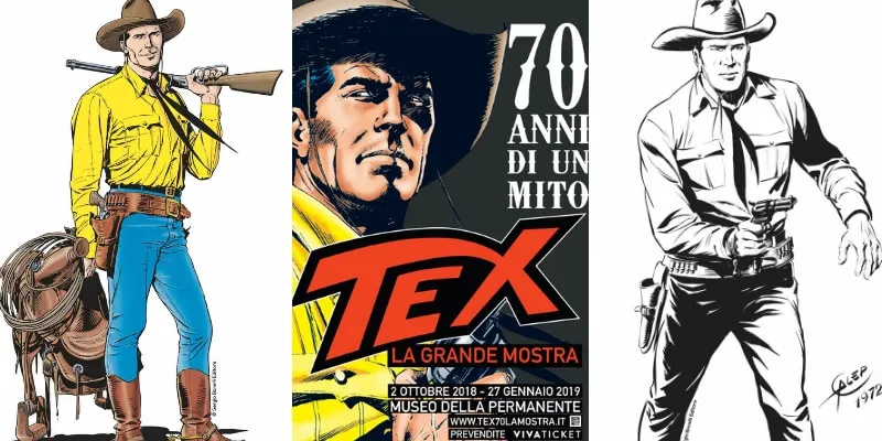 Arriva a Milano la mostra per i 70 anni di Tex