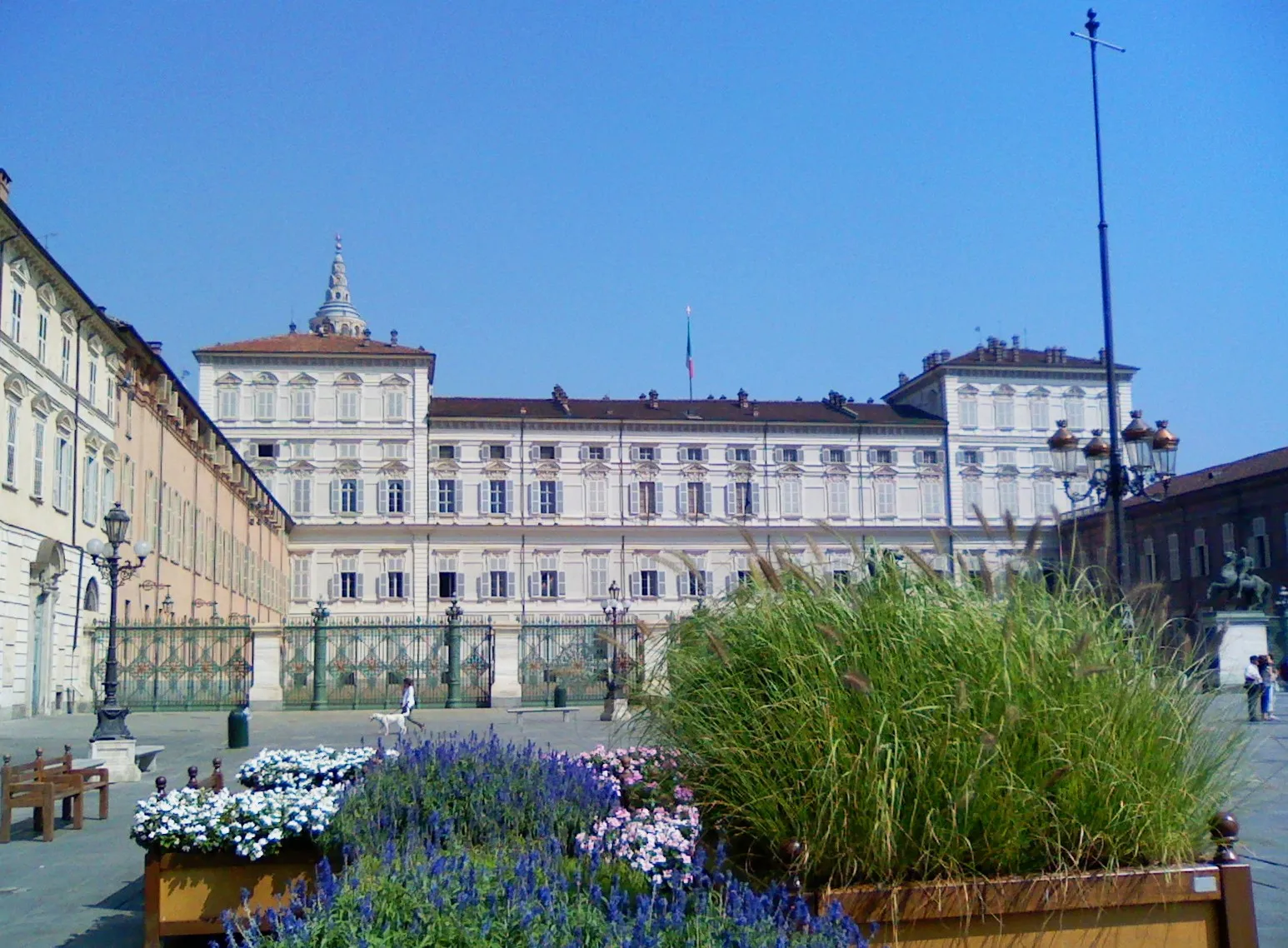 Torino Piazza Castello Palazzo Reale