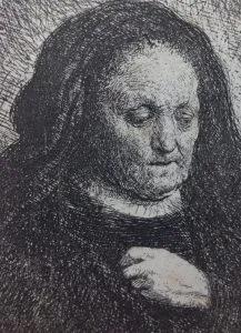 REMBRANDT MADRE DELL’ARTISTA 1629
