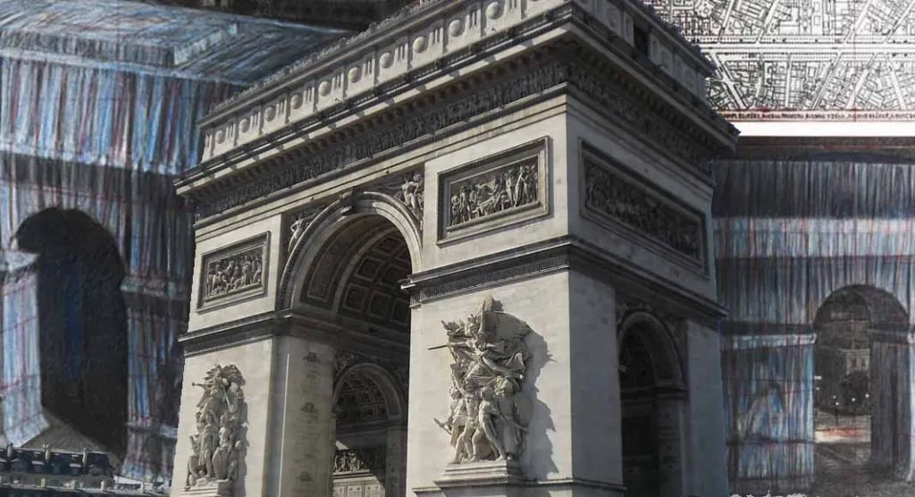 Christo impacchetterà l'Arco di Trionfo di Parigi