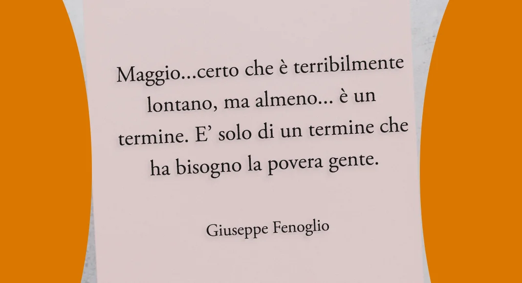 Giuseppe Fenoglio citazione