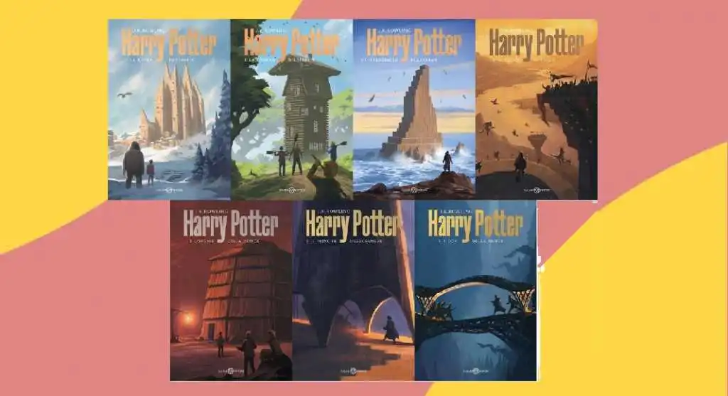 Le nuove copertine dei libri di Harry Potter firmate da Michele De Lucchi
