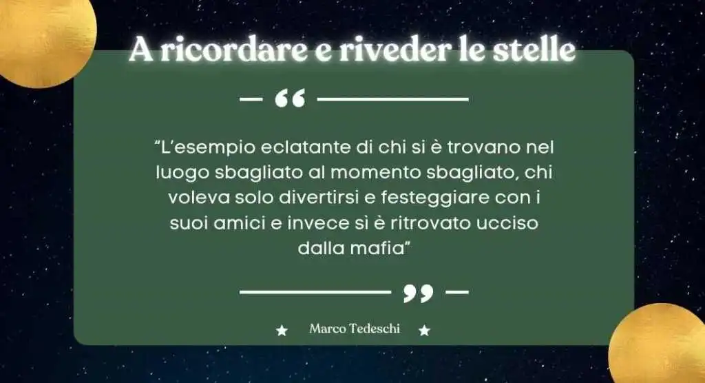 Marco Tedeschi, storia di una delle vittime innocenti di Cosa Nostra