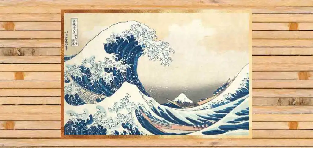 La grande onda di Hokusai, l'opera che celebra la forza dei mari