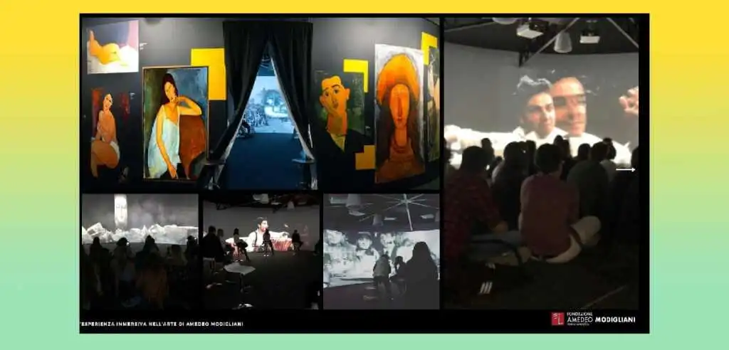Modigliani Opera Vision, la mostra immersiva arriva a Venezia
