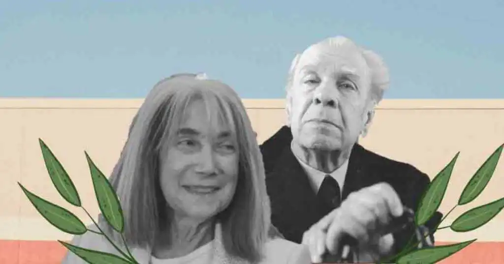 Jorge Luis Borges e Maria Kodama, un amore senza età