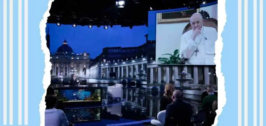 Papa Francesco a "Che Tempo che fa": "Genitori, parlate di più con i vostri figli"