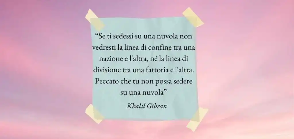 Il valore della pace, una riflessione di Khalil Gibran