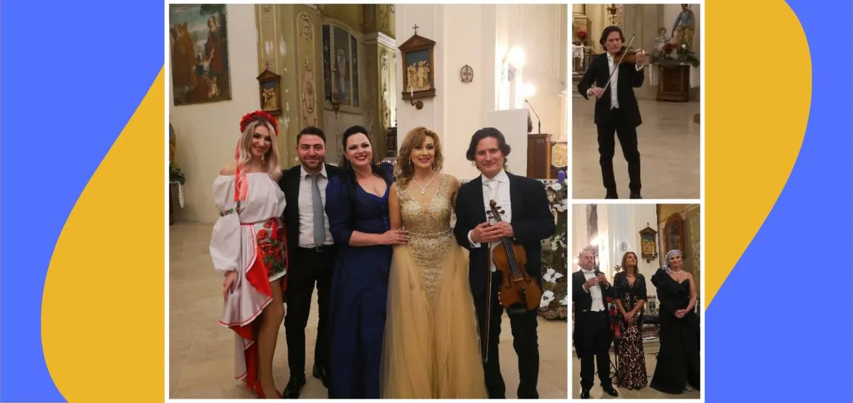 Gran Concerto Lirico, artisti italiani e ucraini insieme per la pace