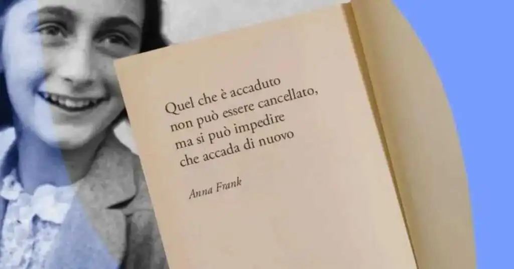 Perché è fondamentale non dimenticare? L'insegnamento di Anna Frank in una frase