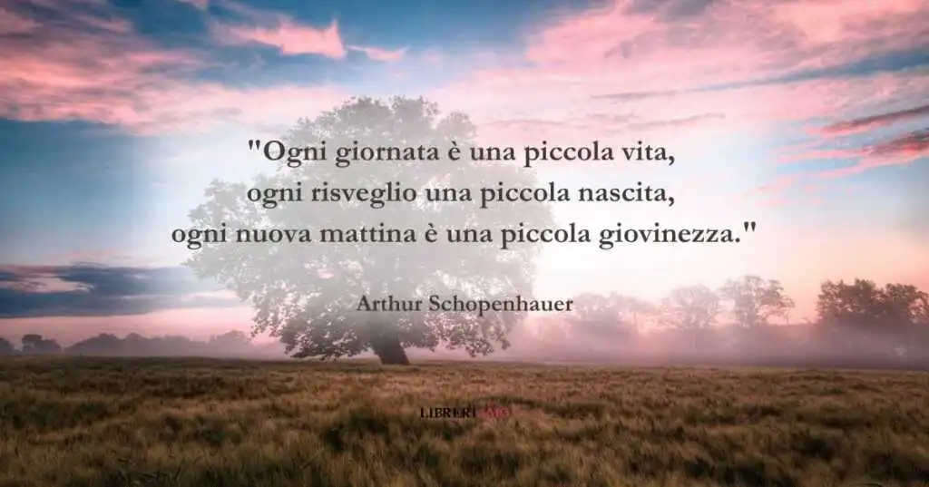 Una frase di Arthur Schopenhauer per augurare buon inizio di settimana