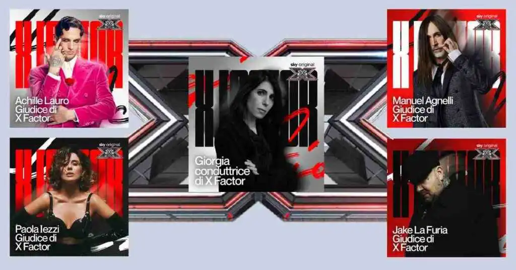 X Factor 2024, ufficiali i nuovi giudici e la conduttrice Giorgia