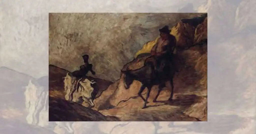 "Don Chisciotte e Sancho Panza", l'opera di Honoré Daumier contro le ingiustizie