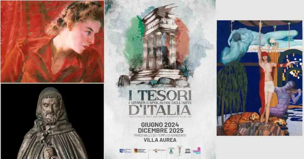 I Tesori d’Italia, i grandi capolavori dell'arte in mostra ad Agrigento