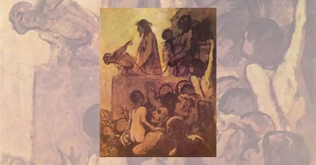 “Nous voulons Barabbas”, l'opera di Honoré Daumier sulla volubilità dell'uomo