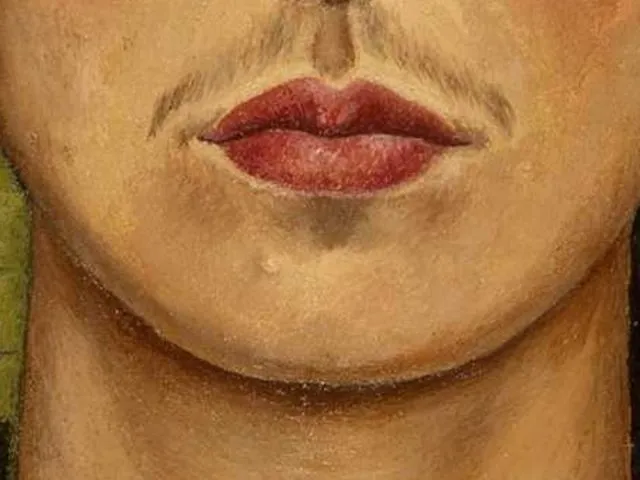 Siamo in Sudamerica, nella prima metà del 1900, a chi ha dipinto le labbra di Frida Kahlo?