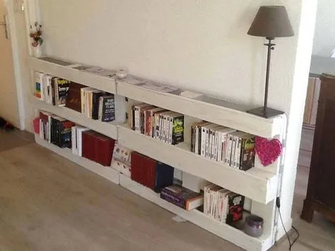libreria fai da te pallet 3