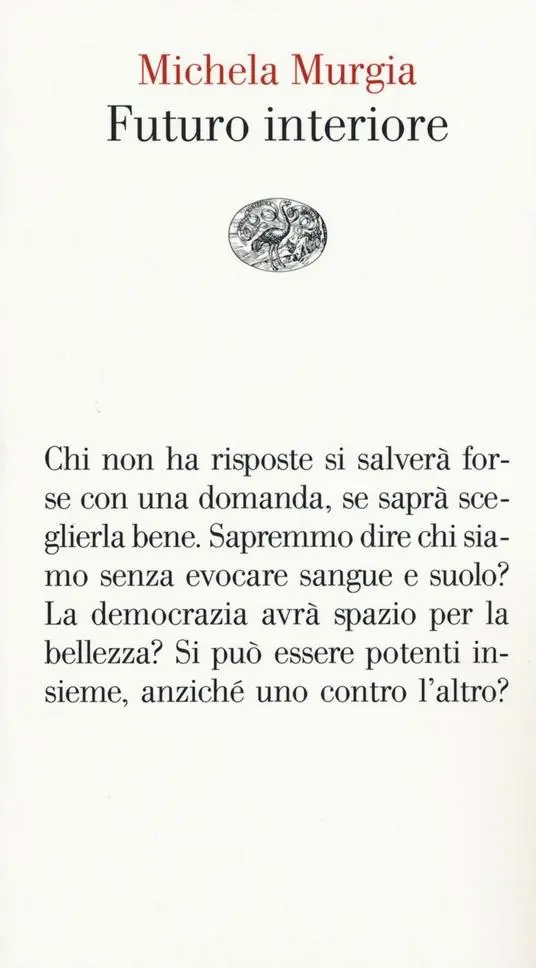 Futuro interiore, Michela Murgia