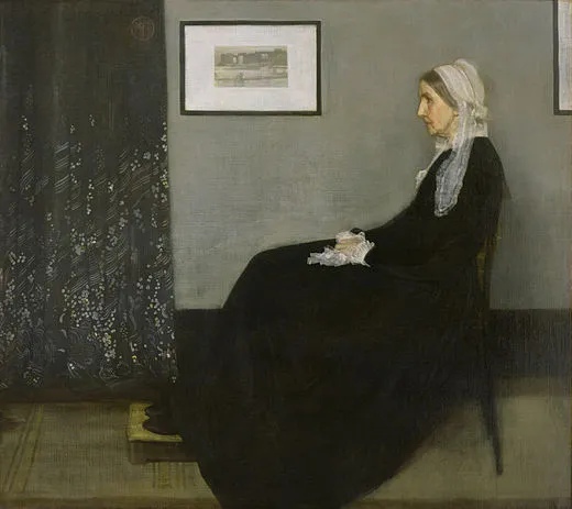 AMES WHISTLER MAMMA WHISTLER 1871