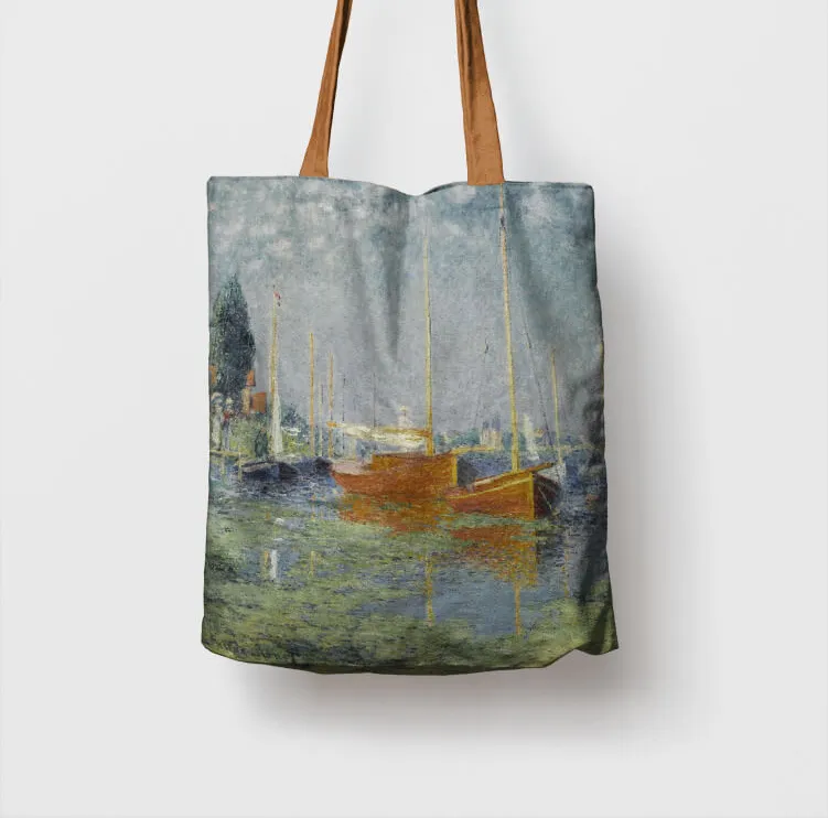 Argenteuil Claude Monet Shopper Skira Arte Borse