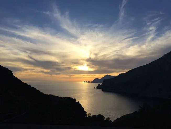 Baia di IerantoNA al tramonto Foto Antonella De Angelis 2017 C FAI Fondo Ambiente Italiano