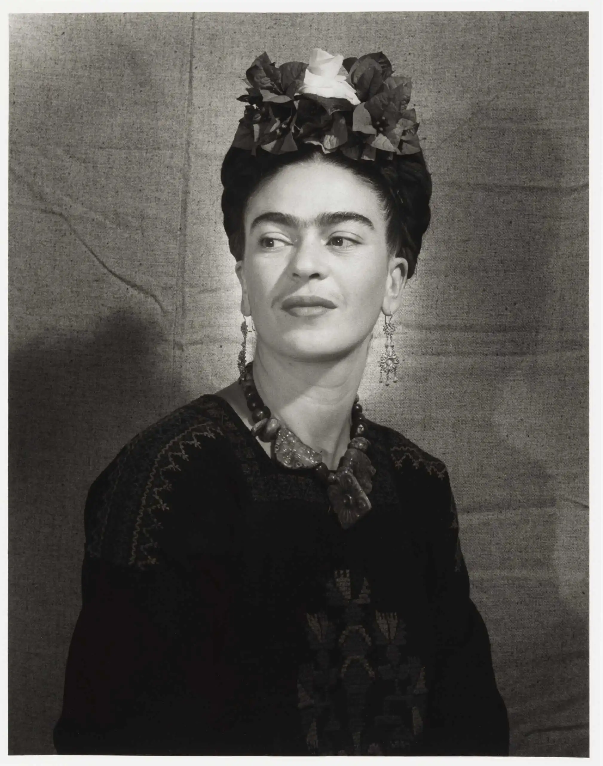 Bernard Silberstein 1905–1999 United States Frida Kahlo circa 1940 printed 1984 gelatin silver print Cincinnati Art Museum� Museum Purchase 1986.580 © Edward B. Silberstein scaled
