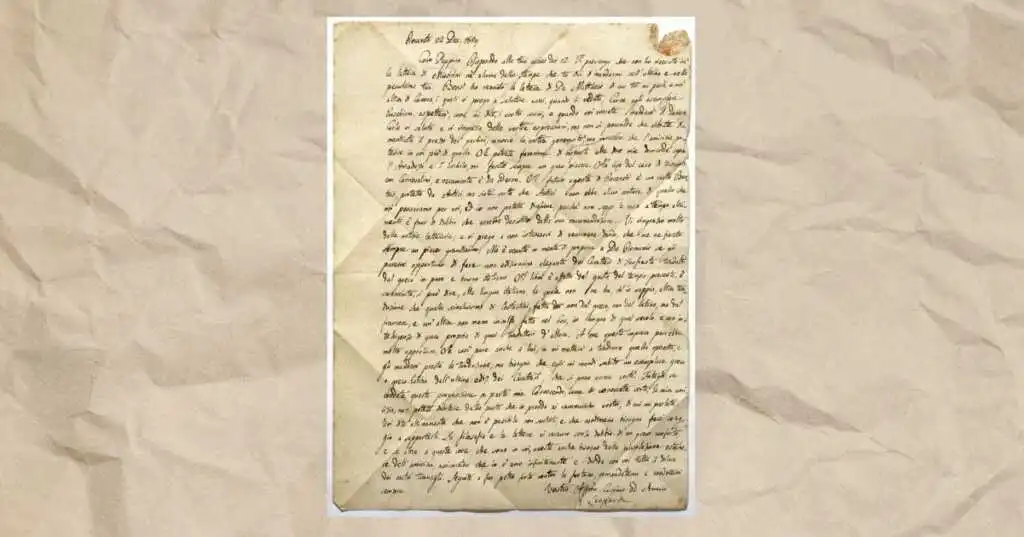 Biblioteca Nazionale di Napoli, acquisita lettera preziosa di Giacomo Leopardi