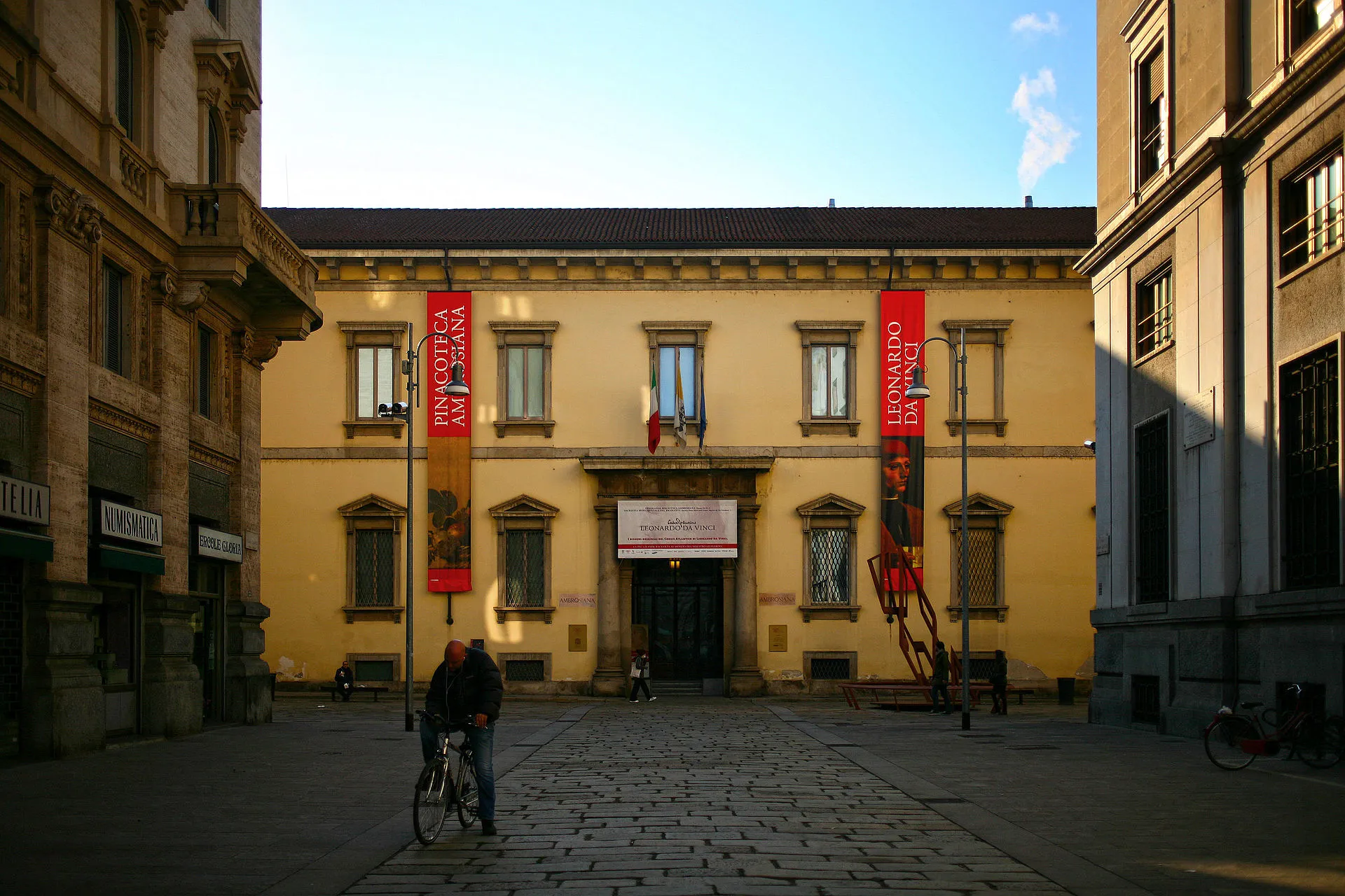 Biblioteca Ambrosiana facciata pincipale Milano
