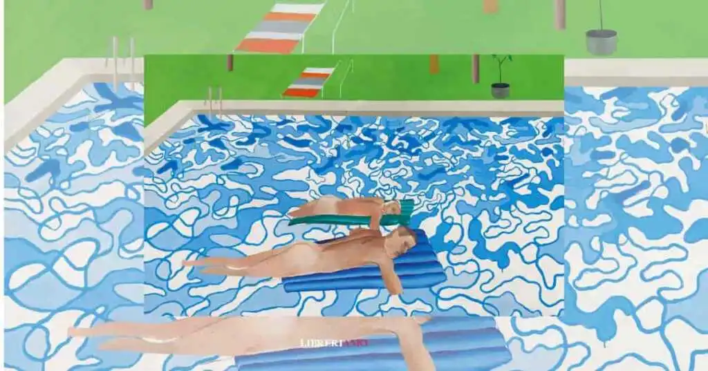 “California” di David Hockney un tuffo nell'estate