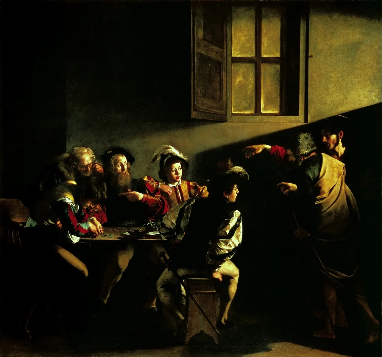 caravaggio vocazione san matteo
