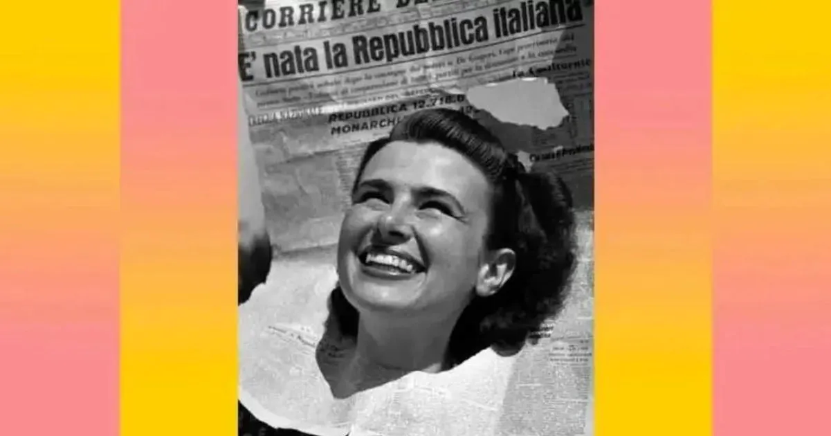 Chi è Anna Iberti, la ragazza protagonista della foto simbolo della Repubblica Italiana