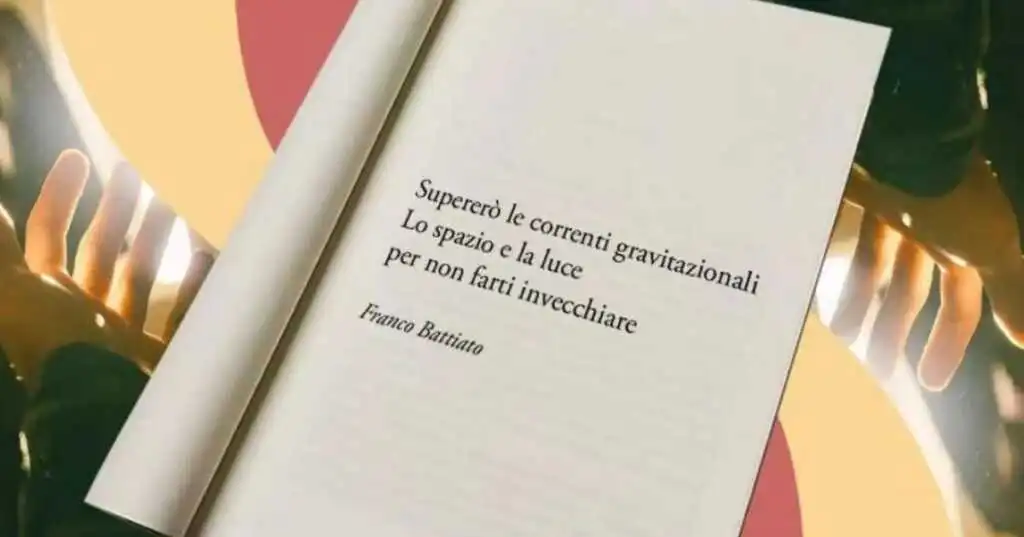 Cosa si è disposti a fare per amore La risposta di Franco Battiato  