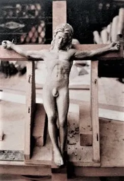 Miniatura del Cristo di trenta metri.